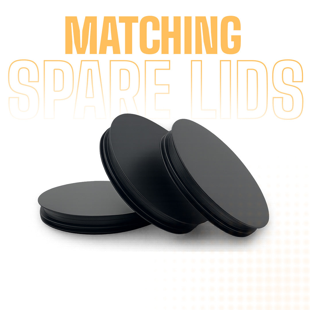 Opposing Finish 3 Pack Spare Lids