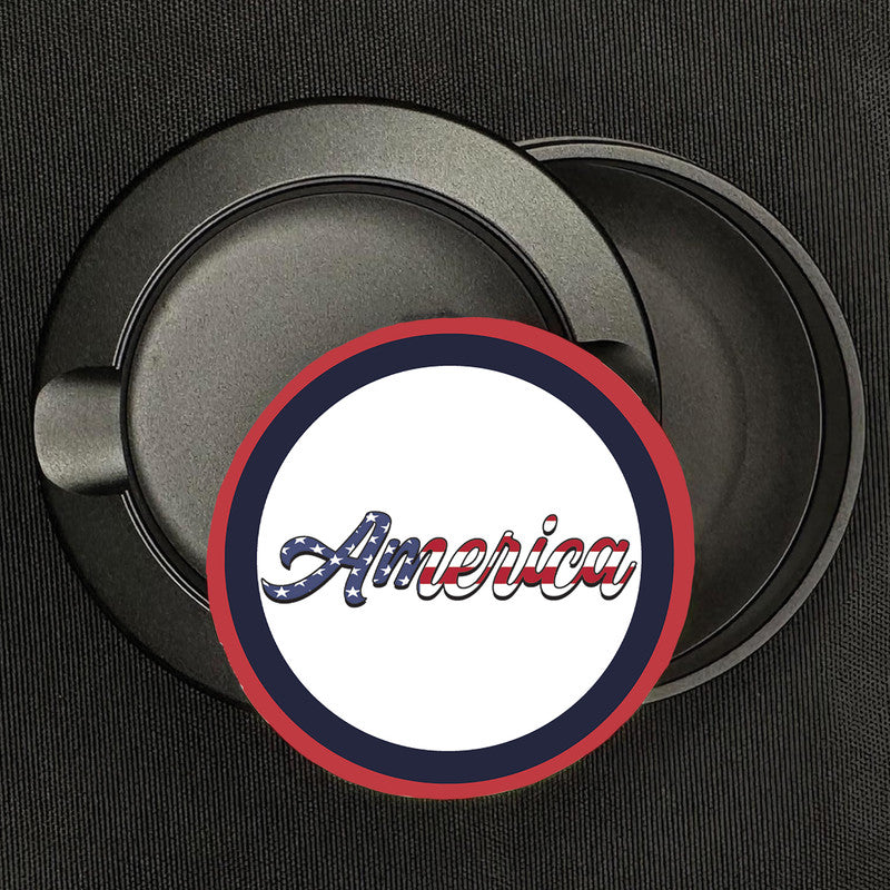 American Flag America Script