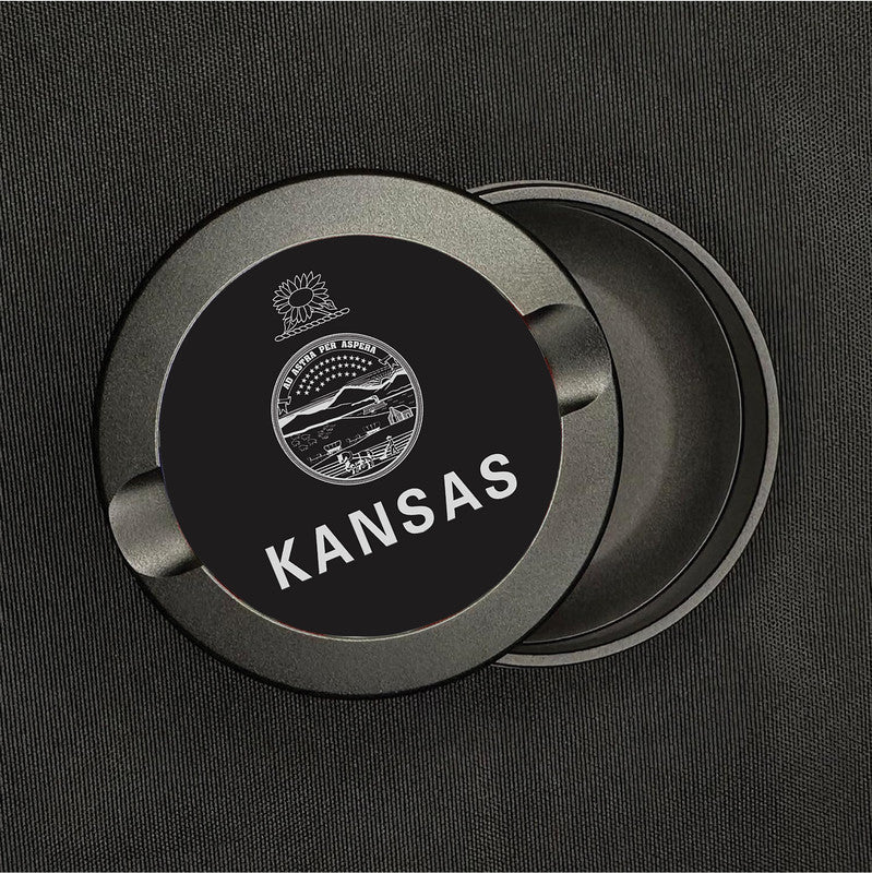 Kansas State Flag Anodized