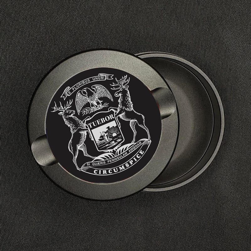 Michigan State Flag Anodized