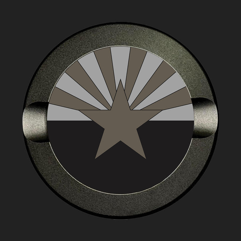 Arizona State Flag Anodized