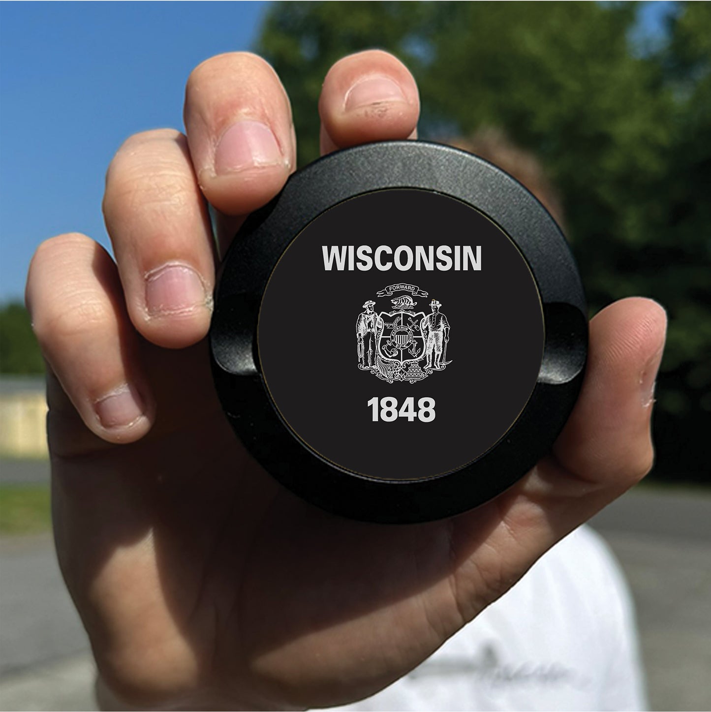 Wisconsin State Flag Anodized