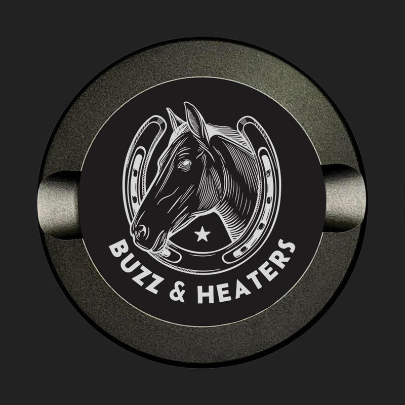 Horse and Horseshoe Anodized