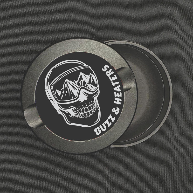 Skull Ski Goggles Anodized