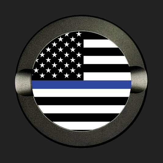 Thin Blue Line American Flag