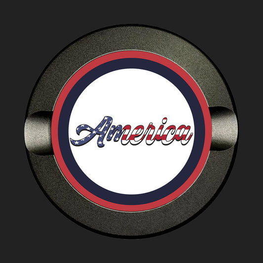 American Flag America Script