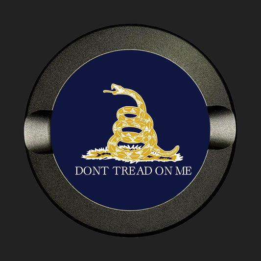 Don't Tread on Me Gold White Navy