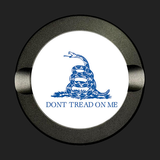 Don't Tread on Me White Royal Blue