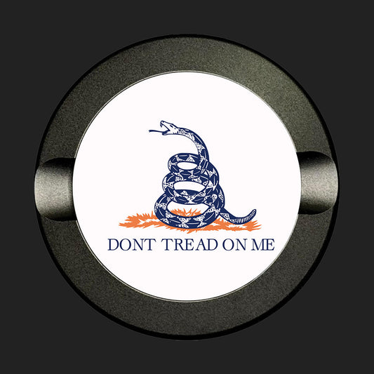 Don't Tread on Me Navy Orange White