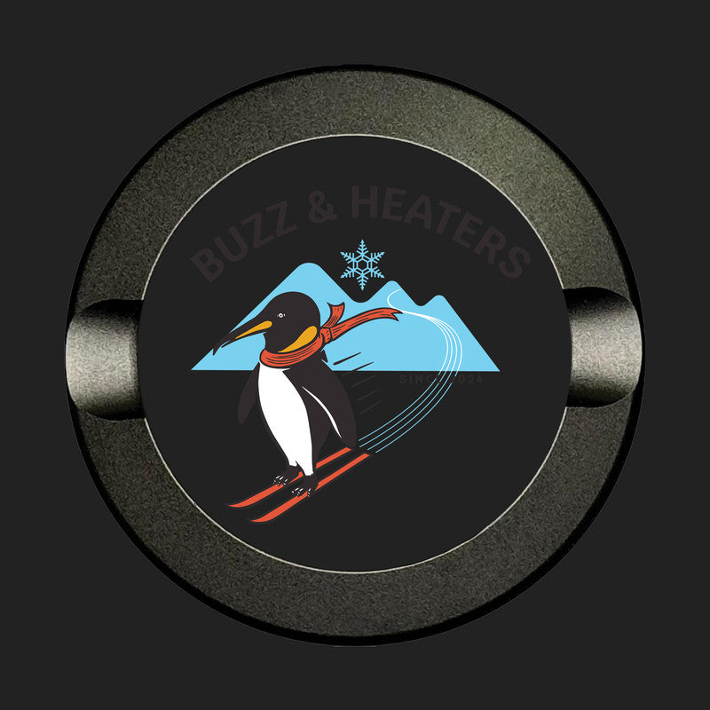 Penguin Skiing