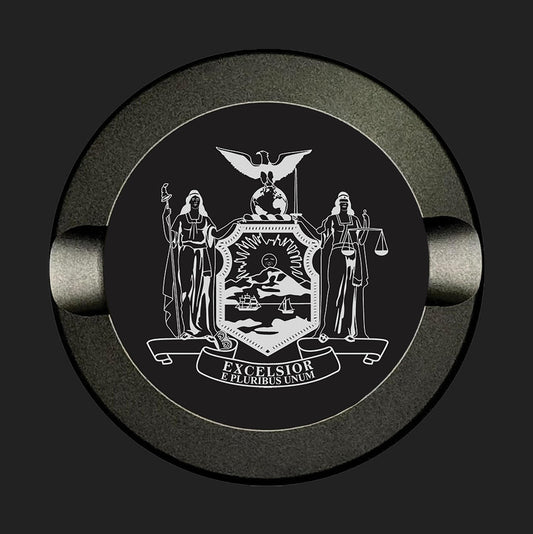 New York State Flag Anodized