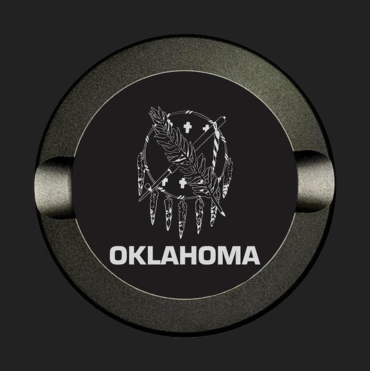 Oklahoma State Flag Anodized