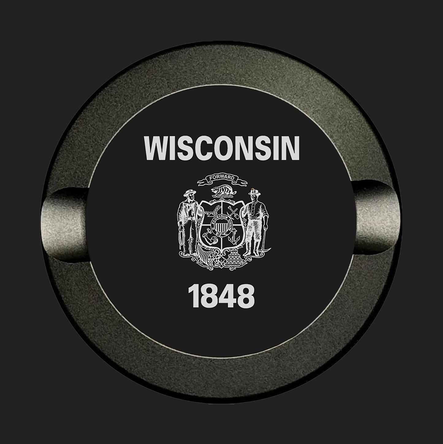 Wisconsin State Flag Anodized