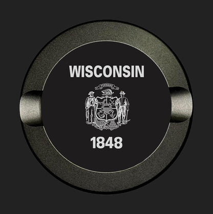 Wisconsin State Flag Anodized