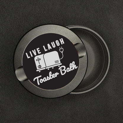 Live Laugh Toaster Bath Anodized