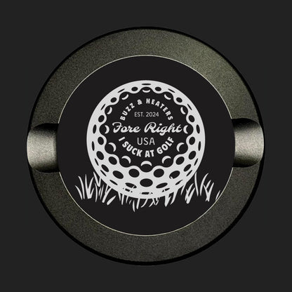 Fore Right Sucking At Golf Anodized