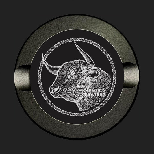 Steer Cattle Anodized