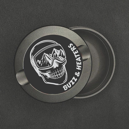 Skull Ski Goggles Anodized