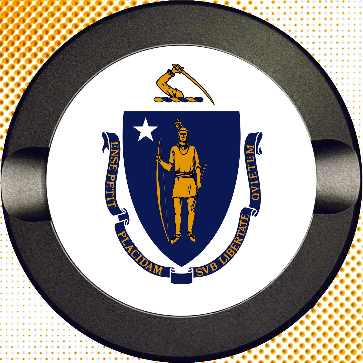 Massachusetts State Flag